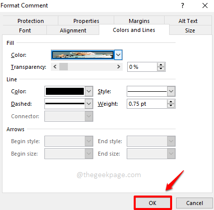 如何在 Microsoft Excel 的注释框中插入图片
