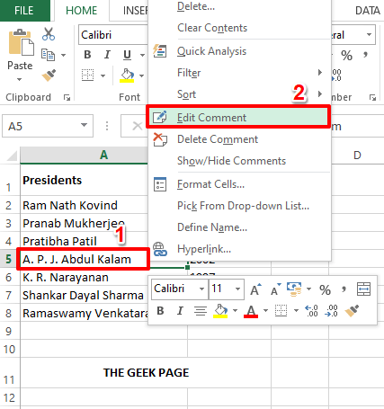如何在 Microsoft Excel 的注释框中插入图片