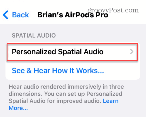 如何在 Apple AirPods 上使用空间音频