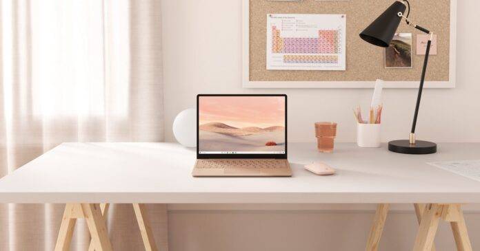微软的 Surface Laptop Go 2 在新文件中泄露，暗示即将推出
