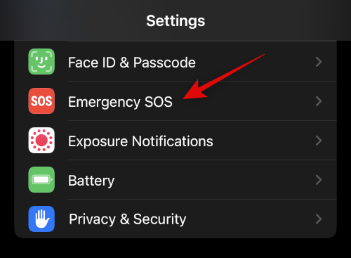 如何在 iOS 16 或 iPhone 14（或更旧的设备）上的 iPhone 上禁用 SOS