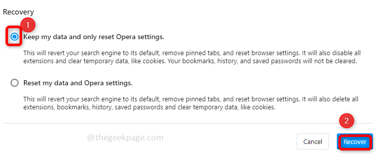 如何修复 Opera 浏览器经常崩溃的问题