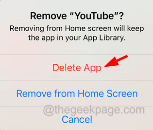 “出现问题，点击重试”iPhone上的Youtube错误[已解决]