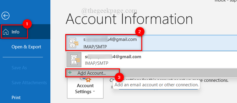 如何在 Outlook 桌面应用程序中设置两步验证和添加 Microsoft 帐户