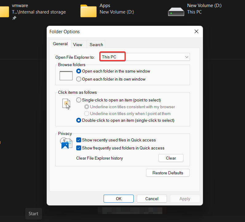 如何在 Windows 11 中删除快速访问