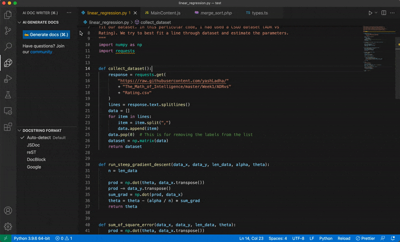用 VSCode 写 Python,这14个插件不容错过!
