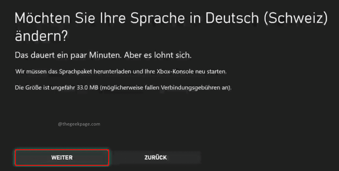 如何在 Xbox Series X / S 中更改语言