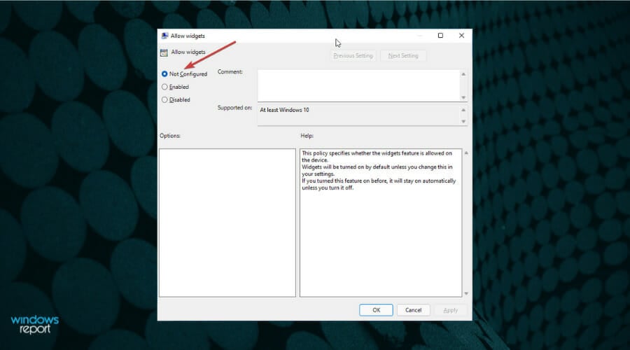 Windows 11 小部件不起作用/丢失:修复