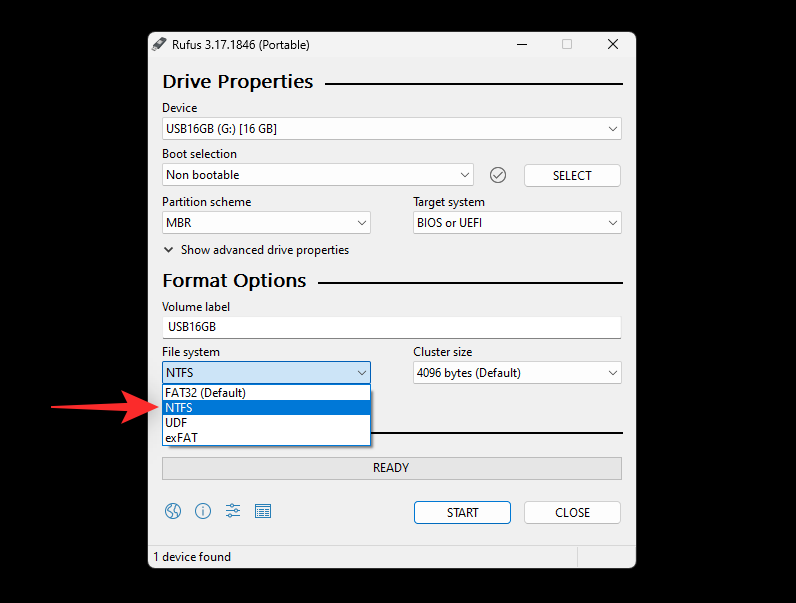 将 USB 格式化为 NTFS Windows 11 的 5 种简单方法