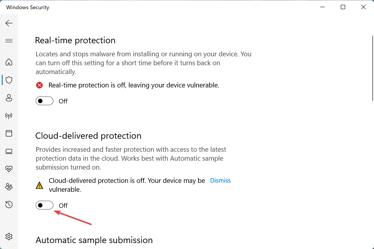 在 Windows 11 中清除保护历史记录的 2 种方法
