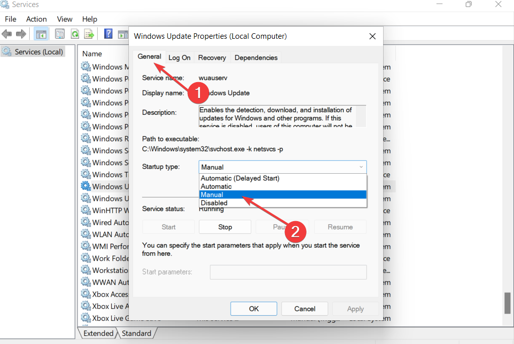 修复:Windows 11 更新错误 0x80072ee7