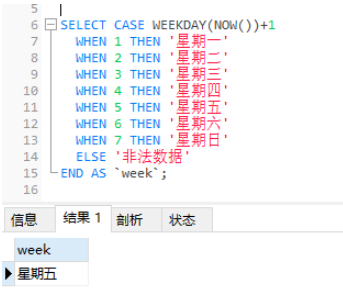 MySQL流程控制函数的使用方法详解