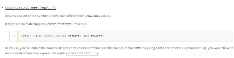 如何解决MySQL中使用COUNT DISTINCT时遇到的多列问题?