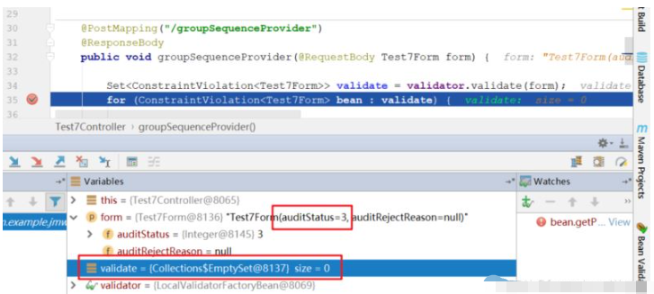 怎么使用SpringBoot @GroupSequenceProvider注解实现bean多属性联合校验
