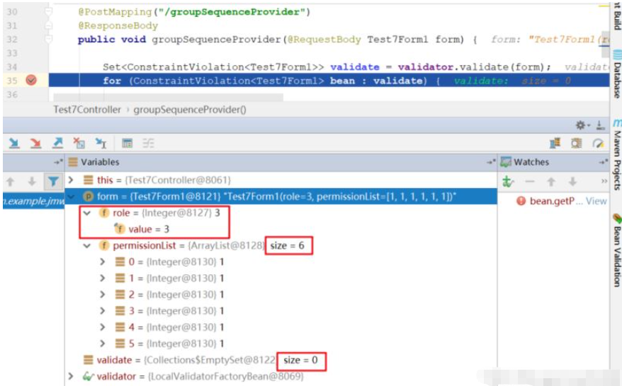 怎么使用SpringBoot @GroupSequenceProvider注解实现bean多属性联合校验