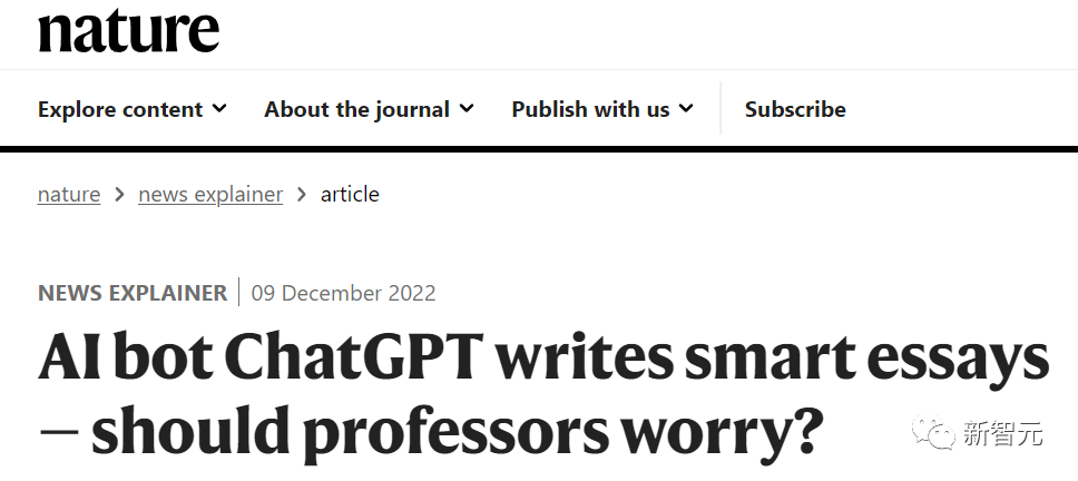 大学生用GPT-3写论文遭重罚,拒不承认!大学论文已「死」,ChatGPT或引发学术圈大地震