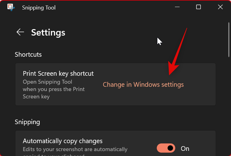 如何在 Windows 11 [AIO] 中使用截图工具