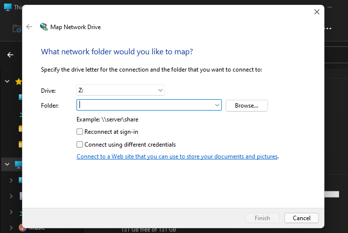 如何在 Windows 11 中映射驱动器