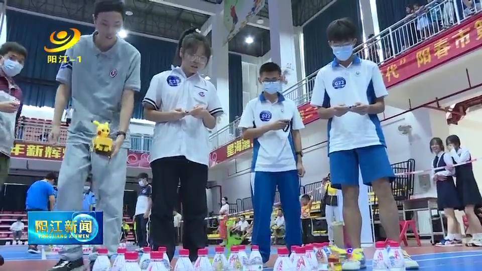 第八届阳江市机器人大赛开赛 800名师生同台竞技