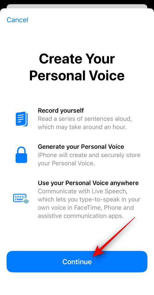 如何在 iOS 17 上设置和使用个人语音