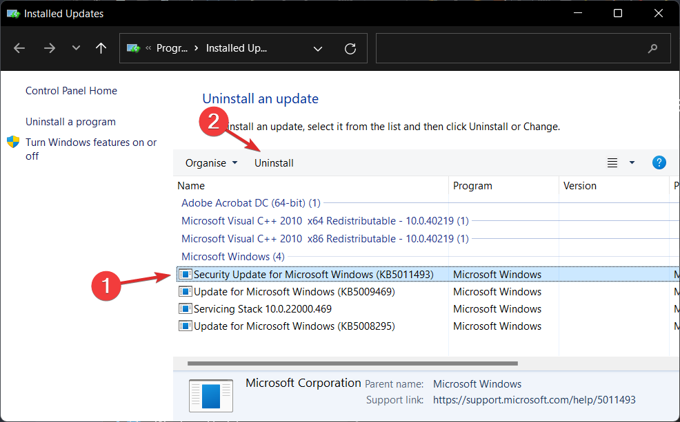Win11出现系统更新出错怎么办