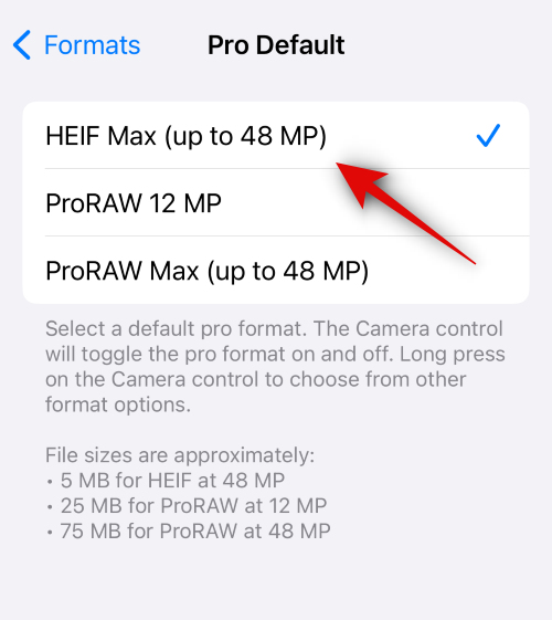 如何在 iPhone 14 Pro 上使用 HEIF Max (48 MP)并优化存储空间