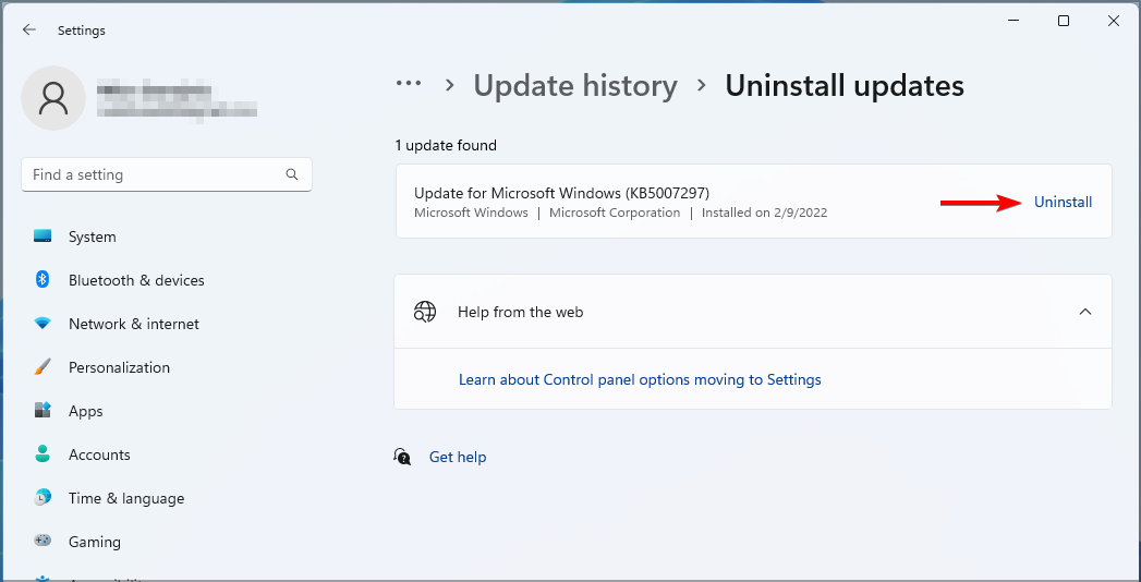 这就是如何在 Windows 11 上卸载更新