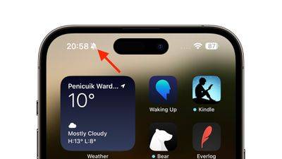iPhone 15 Pro:如何摆脱状态栏中的静音模式符号