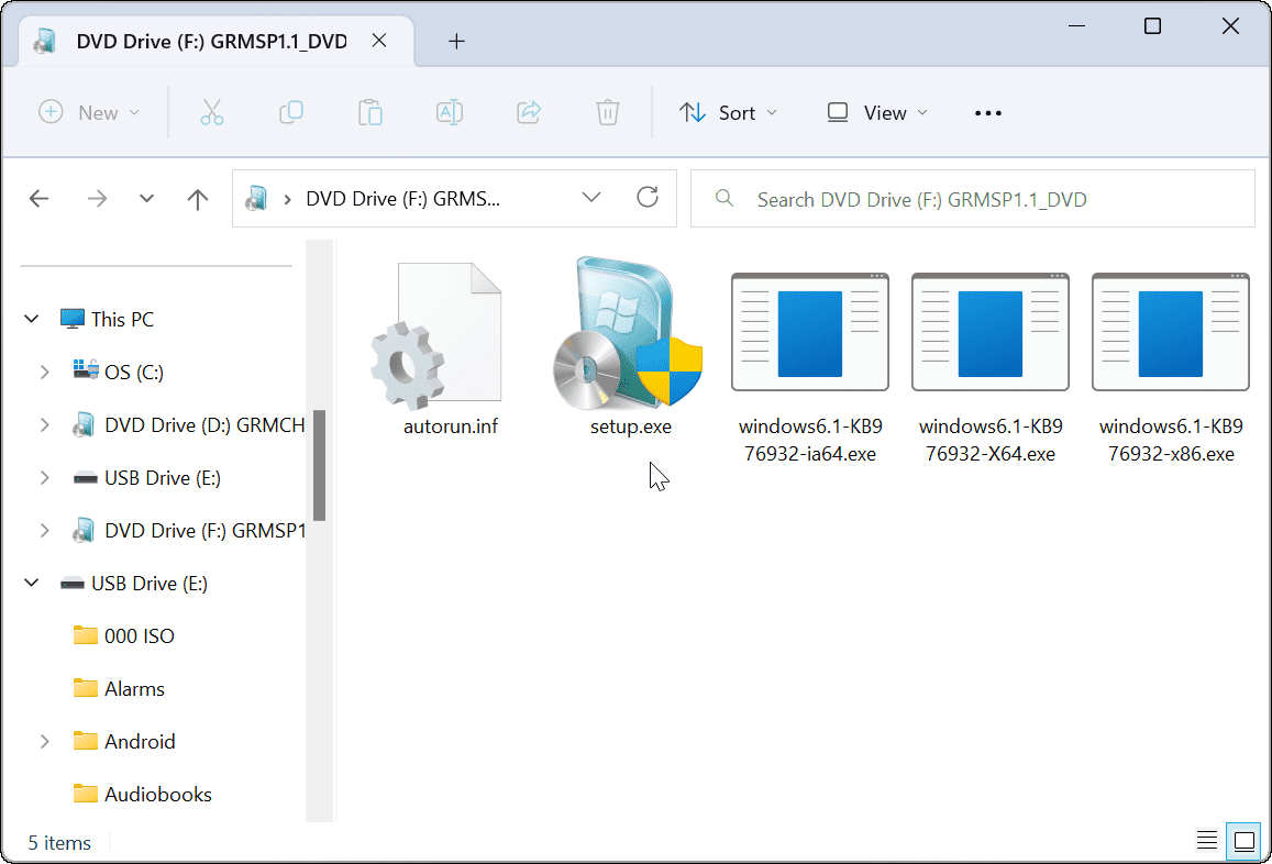 如何在 Windows 11 上挂载 ISO 映像