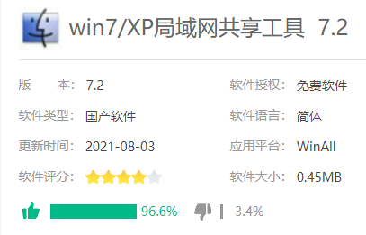win7一键共享局域网工具使用方法