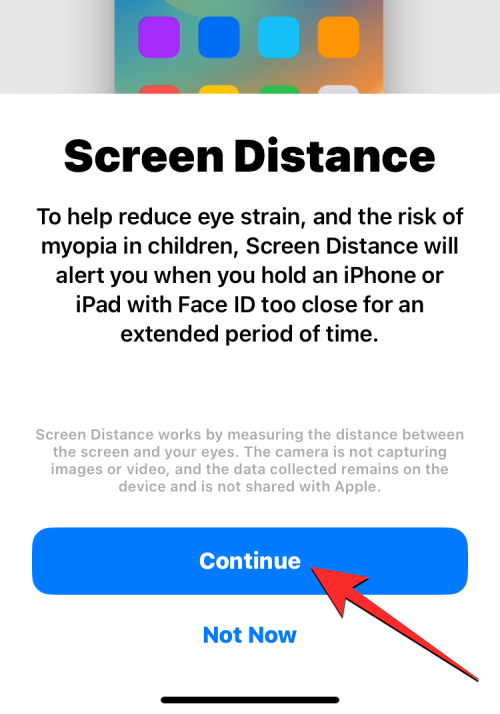 如何在iOS 17上启用和使用屏幕距离