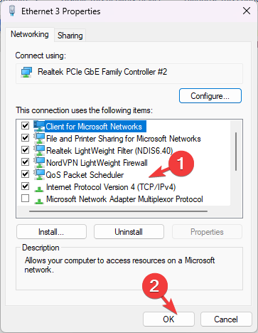 修复问题:在 Windows 11 安全模式下无法访问互联网的网络连接问题