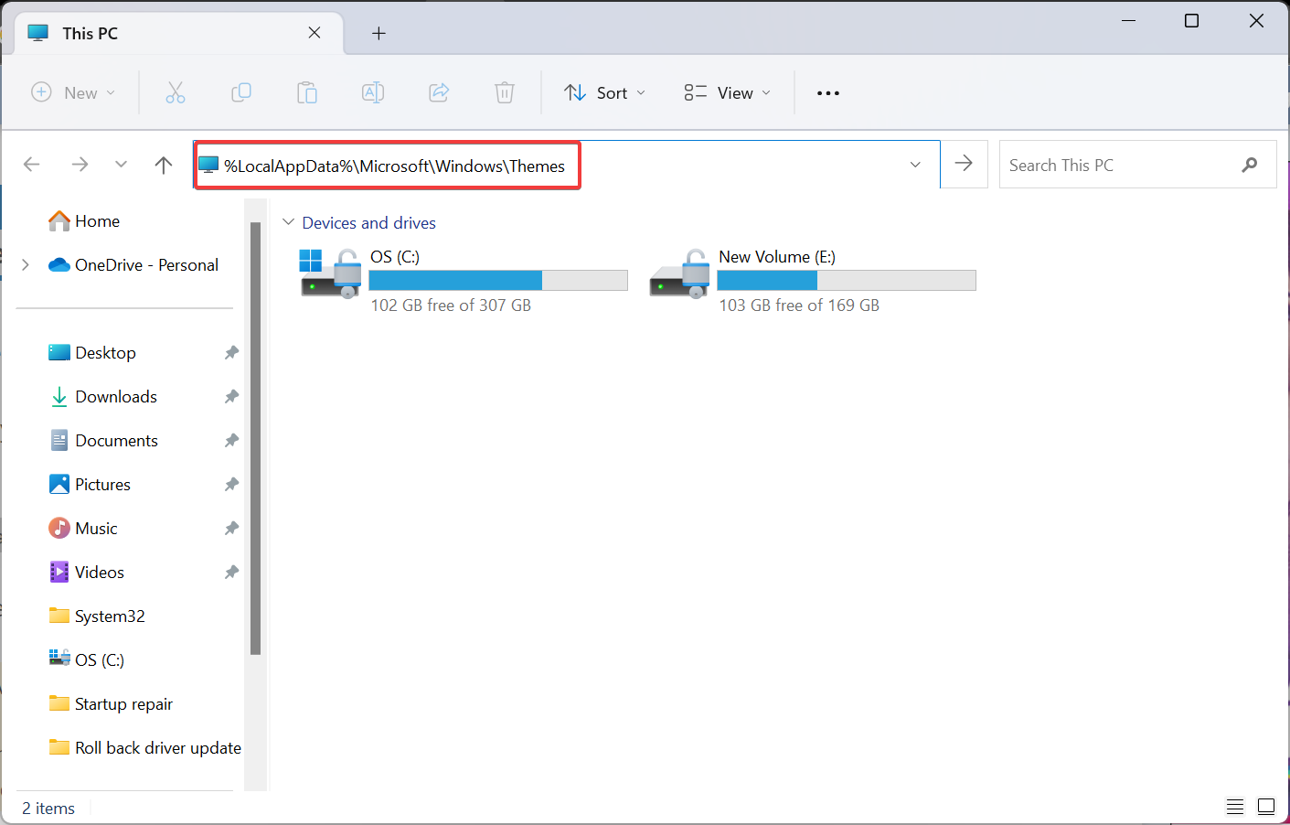 如何在 Windows 11 中取消应用主题(更改或删除)