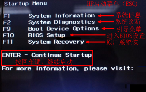 hp惠普电脑怎么进入bioswin10操作教程分享
