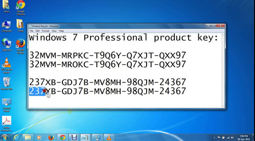 win7激活密钥永久激活