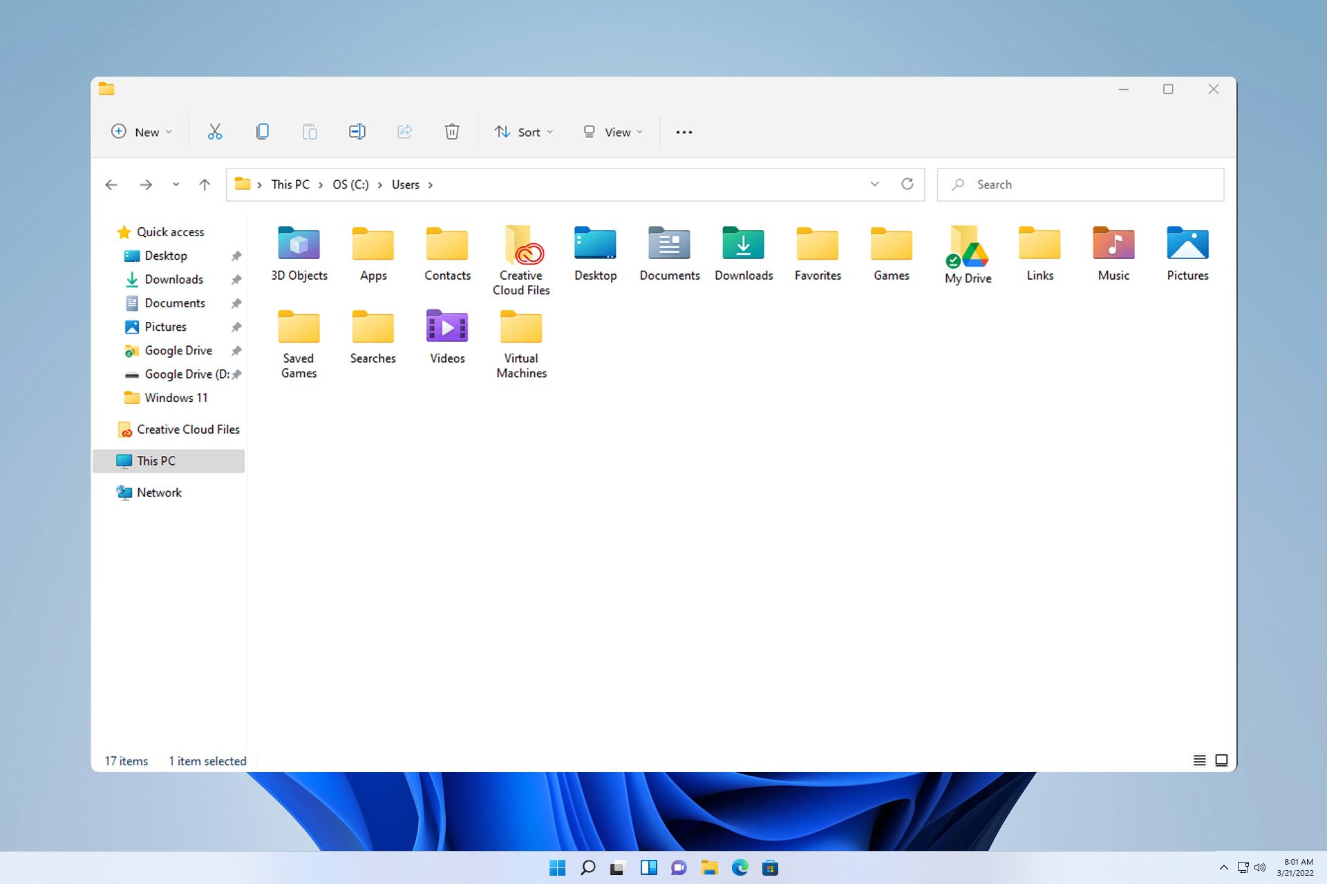 探索Windows 11指南:如何访问旧硬盘驱动器上的用户文件夹