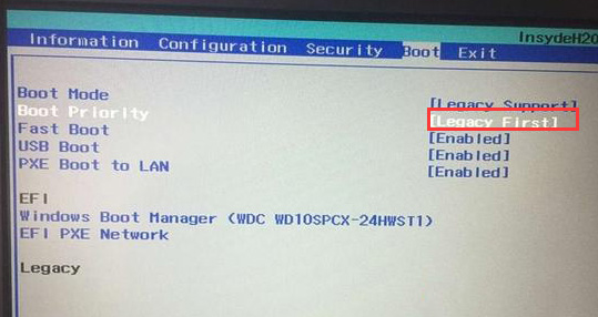 Win10装win7系统开机出现蓝屏