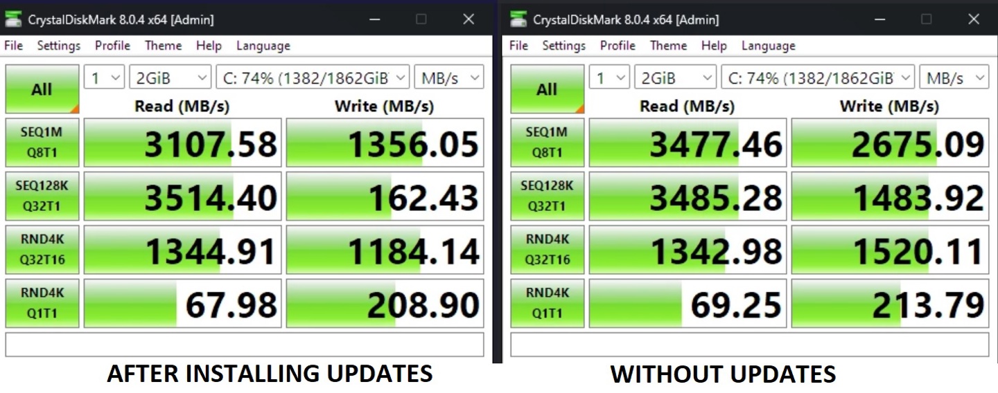 用户反馈:微软 Windows 11 强制更新会损伤 SSD 速度
