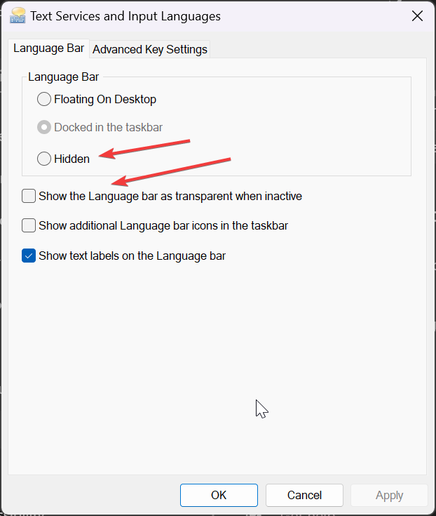 修复: Alt + Shift 不会更改 Windows 11 上的语言