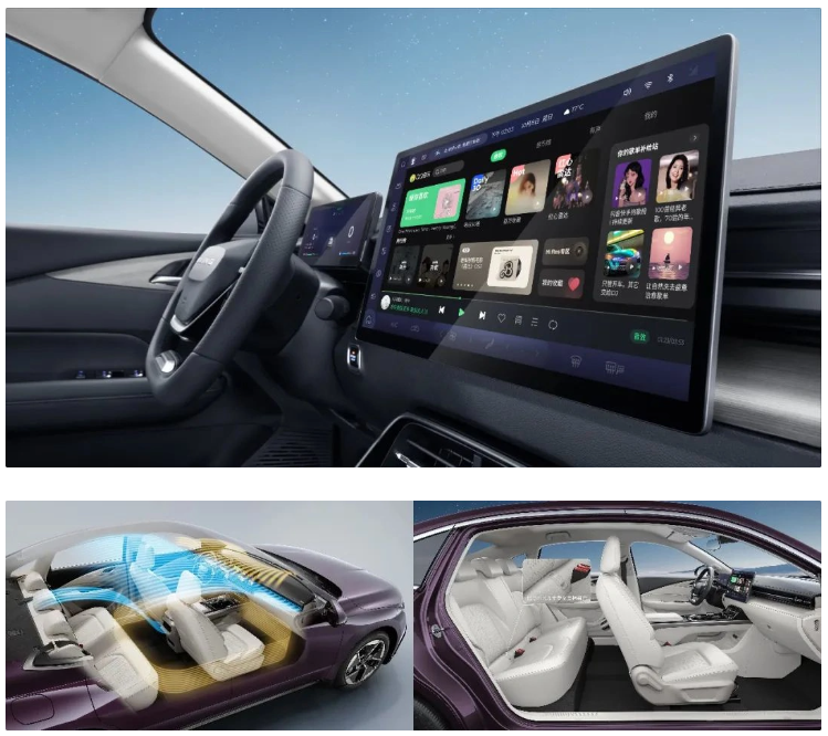 五菱汽车首款家用轿车“星光”:前座座椅设计惊艳
