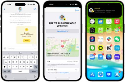 使用Apple的签入功能：iOS 17中的消息应用指南