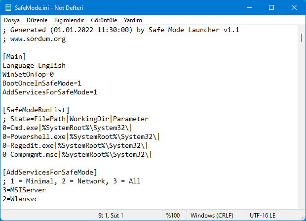 Windows 11 安全模式启动器 v1.1 下载,最简单启动安全模式的方法