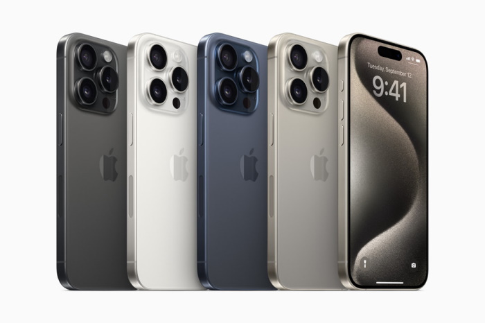 新标题:推出钛合金制造的 iPhone 15 Pro 和 iPhone 15 Pro Max