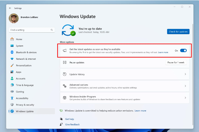 微软Windows 11预览版更新:传统发布方式因CFR机制改变