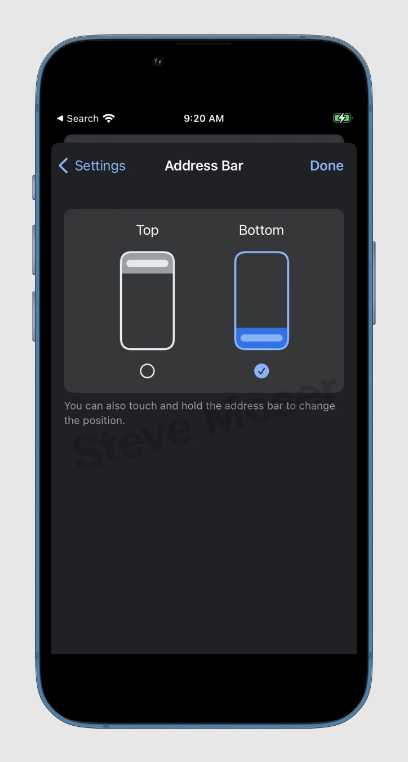 浏览器界面革新!谷歌iOS Chrome测试底部地址栏选项!