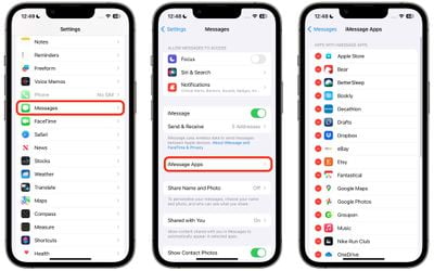 如何在iOS 17中卸载iMessage应用程序