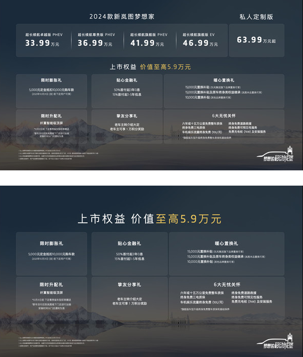 岚图梦想家发布:新车升级升级再升级,提供多种动力选择