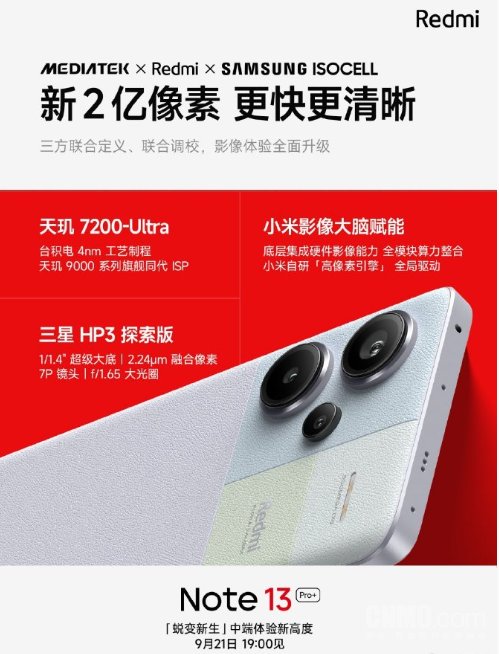Redmi Note 13 Pro+:融合强劲性能与高级摄影引擎的绝佳选择
