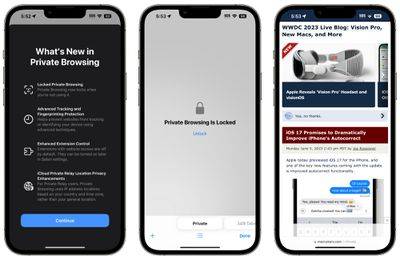 如何在Safari中关闭iPhone的隐私浏览身份验证?