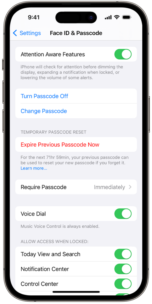 忘记 iPhone 新密码? 暂时使用旧密码之法